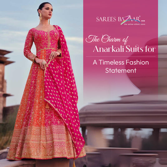 The Charm of Anarkali Suits for Festivals: A Timeless Fashion Statement