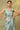 Soothing Ready to wear Fancy Fabric Saree With Sequins Work Blouse In Sea Green Color