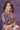 Solid Crepe Fabric Embroidered Work On Saree In Purple Color