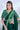 One Minute Green Sequins Work Satin Silk Saree