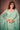 Sequins Work Net Fabric Sea Green Readymade Saree