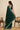 Green Border Work Georgette Saree