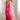 Radiant Pink Sequins Work Georgette Classic Saree