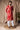 Red Festive Wear Art Silk Printed Readymade Kurta Pyjama For Men