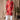 Red Festive Wear Art Silk Printed Readymade Kurta Pyjama For Men