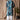 Art Silk Printed Blue Men Readymade Kurta Pyjama For Festive Wear