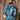 Art Silk Printed Blue Men Readymade Kurta Pyjama For Festive Wear