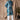 Art Silk Printed Blue Men Readymade Kurta Pyjama For Festive Wear