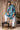 Art Silk Printed Blue Men Readymade Kurta Pyjama For Festive Wear
