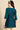 Engaging Teal Color Rayon Fabric Readymade Short Kurti With Embroidered Work