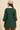 Trendy Rayon Fabric Dark Green Color Readymade Short Kurti With Embroidered Work