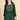 Trendy Rayon Fabric Dark Green Color Readymade Short Kurti With Embroidered Work