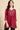 Graceful Rayon Fabric Maroon Color Readymade Short Kurti With Embroidered Work