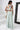 Sea Green Digital Chinon Handwork Top with Palazzo & Shrug
