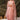 Peach Color Crepe Handwork Top with Skirt & Shrug