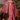 Pink Color Crepe Handwork Top with Skirt & Shrug
