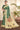 Creative Printed Work Green Color Tissue Fabric Saree