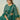 Satin Silk Border Work Dark Green Wedding Wear Readymade Saree