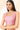Heavy Organza Fabric Embroidered On Pink Color Saree