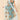 Attrective Organza Fabric Cyan Color Saree With Embroidered Work
