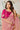 Pink Color Border Work On Organza Fabric Beatific Saree