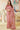 Incredible Border Work On Organza Fabric Peach Color Saree