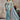 Cyan Function Wear Satin Embroidered Border Work Readymade Saree