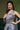 Soothing Organza Fabric Ready To Wear Saree In Grey Color