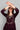 Wine Color Vichitra Silk Fabric Stunning Readymade Kurti With Bottom