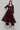 Wine Color Vichitra Silk Fabric Stunning Readymade Kurti With Bottom