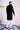 Festive Wear Readymade Kurta For Men In Black Rayon Fabric