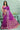 Purple Silk Weaving Work Sangeet Wear Saree