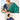 Cyan Designer Georgette Bridal Saree