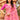 Pink Color Chiffon Fabric Special Printed Work Saree