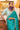 Silk Fabric Cyan Color Delicate Saree With Embroidered Work