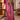 Amazing Embroidered Work On Pink Color Silk Fabric Saree