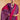 Classic Rani Color Single Dot Bandhani Printed Saree In Satin Fabric