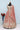 Chinon Pink Readymade Long Top With Designer Skirt