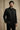Satin Fabric Black Function Wear Readymade Indo Western For Men