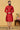 Jacquard Silk Stunning Red Color Function Wear Readymade Men Kurta Pyjama