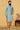 Jacquard Silk Beautiful Cyan Color Wedding Wear Readymade Kurta Pyjama For Men