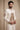 Off White Satin Silk Designer Readymade Indo Western Jodhpuri Suit