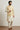 Dhupion Beige Color Men Readymade Kurta Pyjama With Designer Jacket For Function Wear