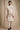 Royal Beige Viscose Wedding Wear Men Kurta Pyjama With Artistic Embroidered Jacket
