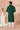 Georgette Fabric Sequins Embroidery Dark Green Color Festive Wear Readymade Men Stylish Kurta Pyjama