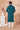 Teal Color Gorgeous Georgette Readymade Kurta Pyjama For Men