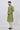 Cotton Fabric Printed Green Festive Wear Readymade Kurta Pyjama For Men
