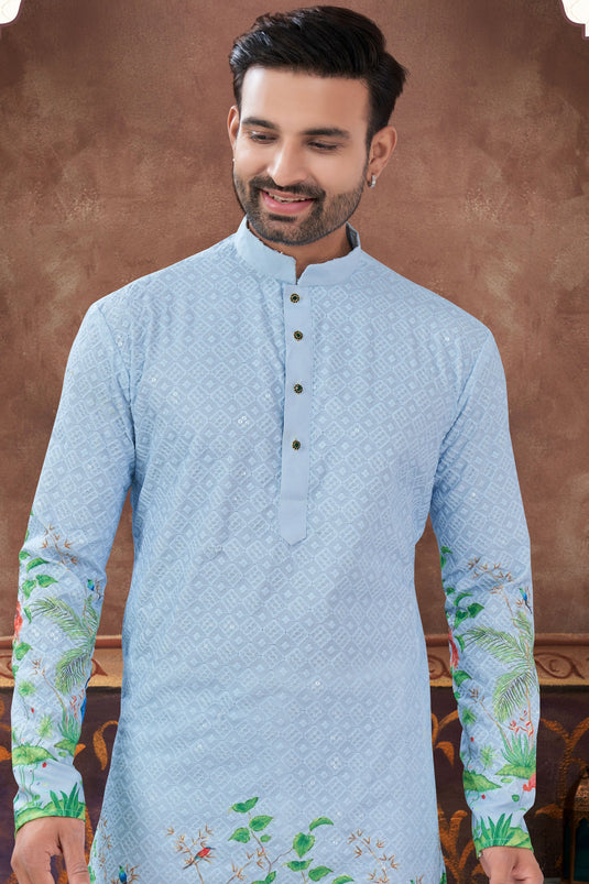 Rayon Harmonious Gradient Tones Kurta Pyjama