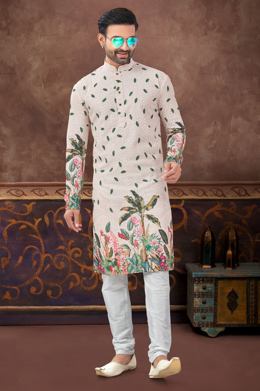 Rayon Bright Tropical Pulse Kurta Pyjama