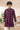 Wine Festive Wear Art Silk Readymade Indo Western For Boys